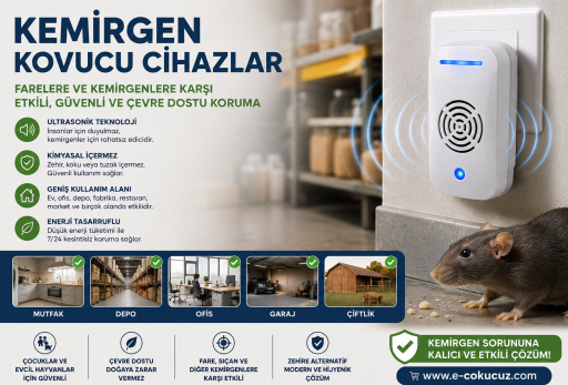 Kemirgen Kovucu Cihazlar 