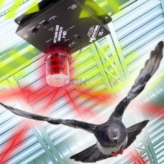 Bird-X Super Quad-Blaster QB4 Ultrasonik Kuş Kovucu Cihaz