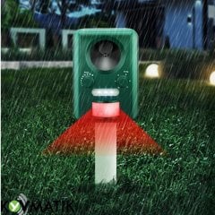 Güneş Enerjili Kedi Köpek Kovucu Solar Genel Hayvan Kovucu AN-B030