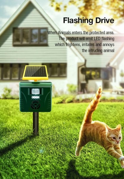 Kedi Köpek Kovucu Solar Cihaz