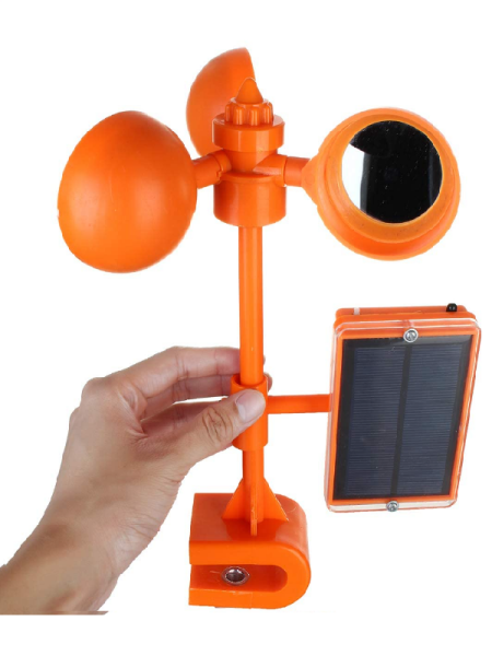 Rüzgar Gücüyle Çalışan Yansıtıcı Kuş Kovucu Sesli (39 CM)