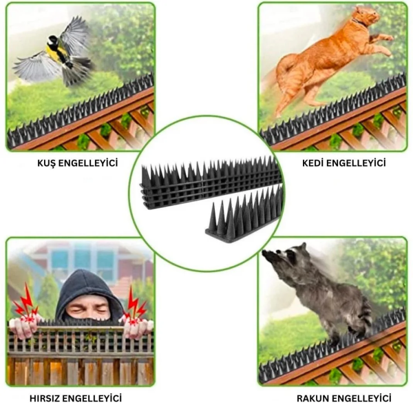 Kedi, Kuş, Köpek Engelleyici 6 Metre  Hayvan Engelleyici Plastik Kuş Teli