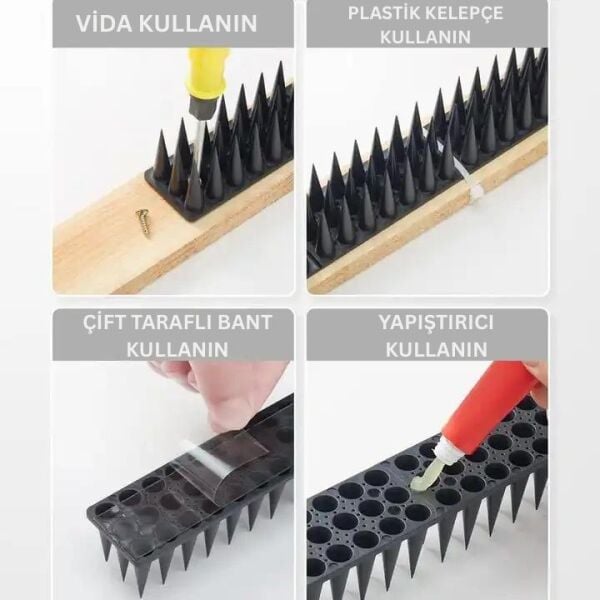 Kuş Kondurmaz Plastik Tel | Plastik Kuş Teli